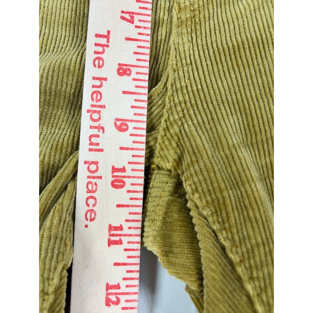 Anthropologie Pilcro & The Letterpress Corduroy Wide Leg Pants Women's 31 Petite - Picture 11 of 14